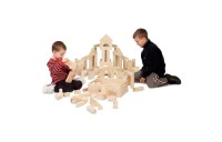 Discounted Melissa & Doug Standard Unit Solid-Wood Building Blocks With Wooden Storage Tray (60pc)