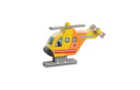 Discounted Melissa & Doug Decorate-Your-Own Wooden Rescue Vehicles Craft Kit - Police Car, Fire Truck, Helicopter