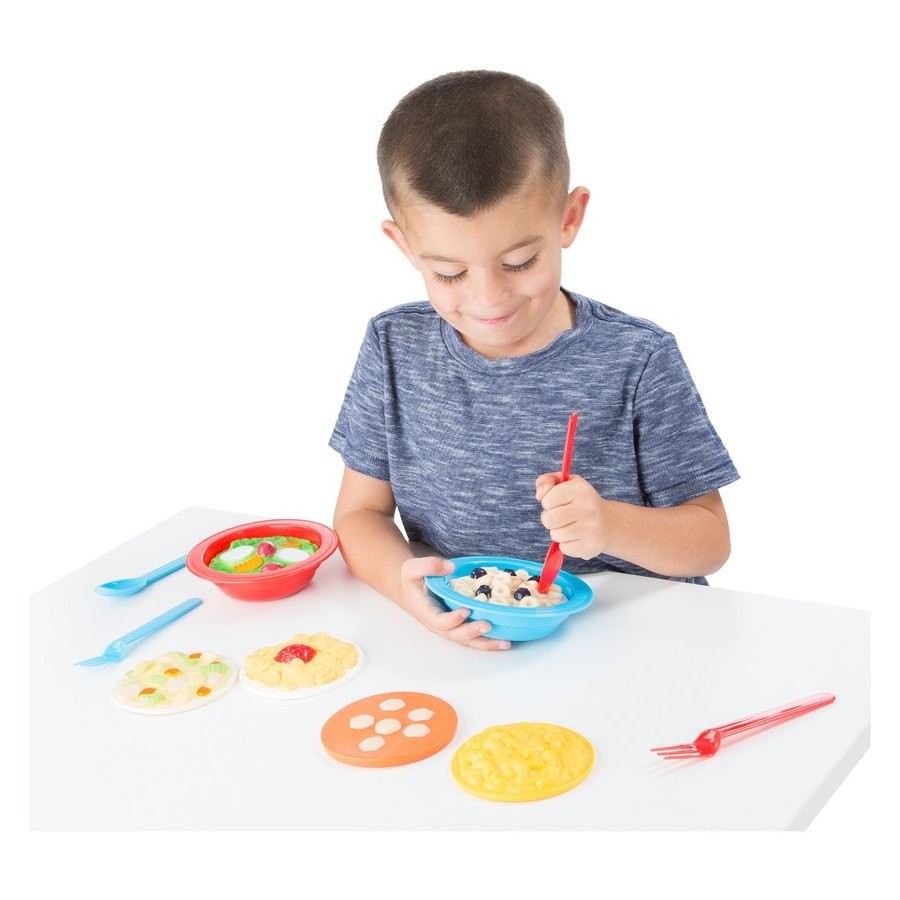Discounted Melissa & Doug Create-A-Meal Fill Em Up Bowls (12pc) - Play Food and Kitchen Accessories