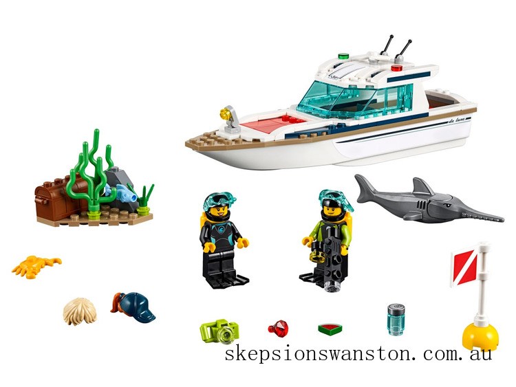 Clearance Sale LEGO City Diving Yacht