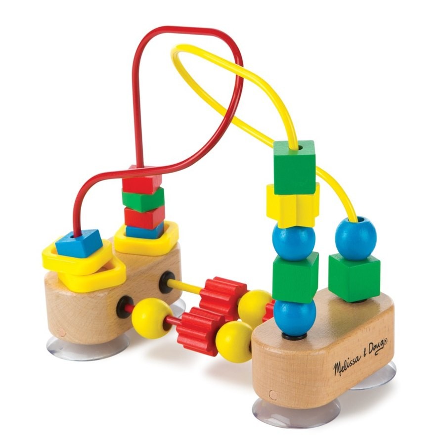 Best Melissa & Doug First Bead Maze - Wooden Educational Toy
