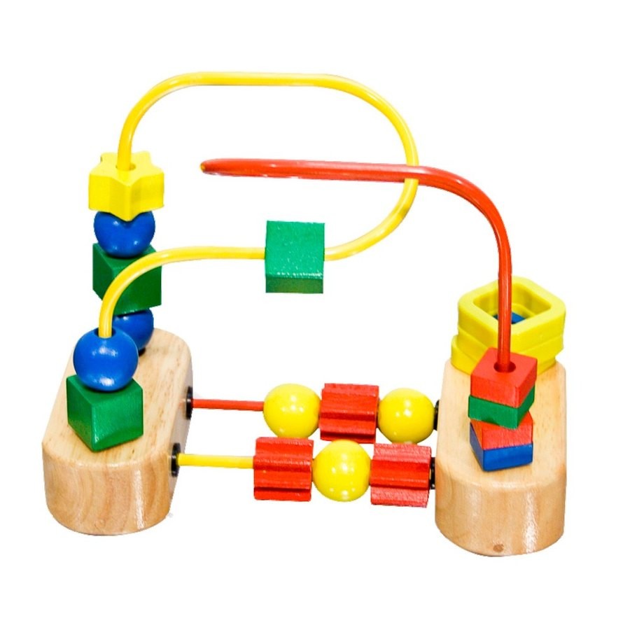 Best Melissa & Doug First Bead Maze - Wooden Educational Toy