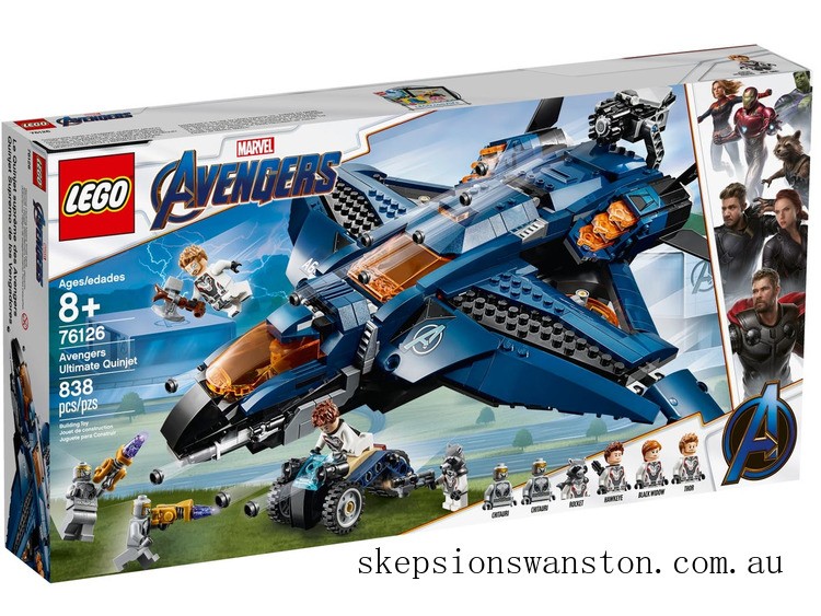 Outlet Sale LEGO Marvel Avengers Ultimate Quinjet